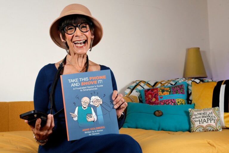 ‘Take This Phone And Shove It!’ Author wants to help you (or your grandparents) beat phone phobia