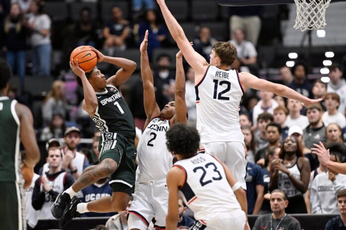 Dan Hurley has concerns as UConn attacks last year’s glaring weakness in win over Michigan St.