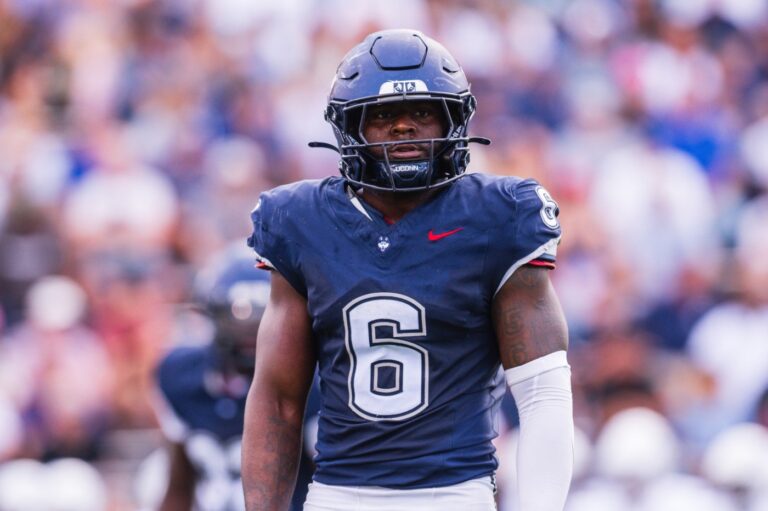 UConn linebacker has been one of the nation’s best this season. How he thinks Huskies must improve