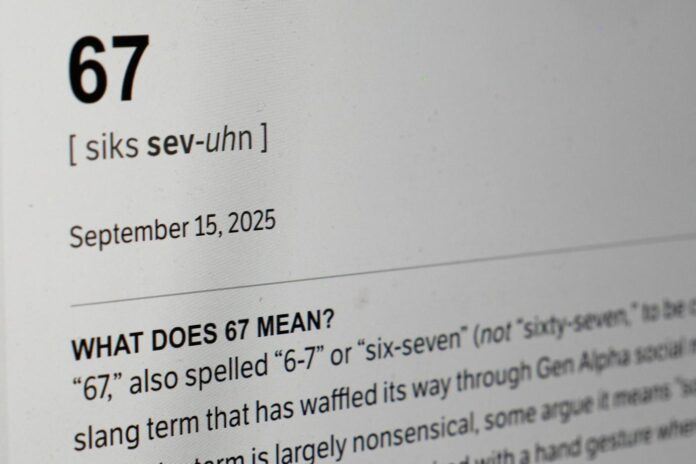 Dictionary.com’s word of the year is ‘6-7.’ But is it even a word and what does it mean?