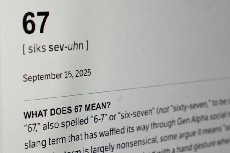 Dictionary.com’s word of the year is ‘6-7.’ But is it even a word and what does it mean?