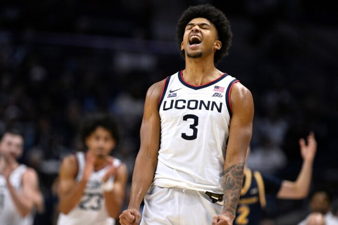 Stewart stands out as No. 4 UConn men open season with 79-55 win over New Haven