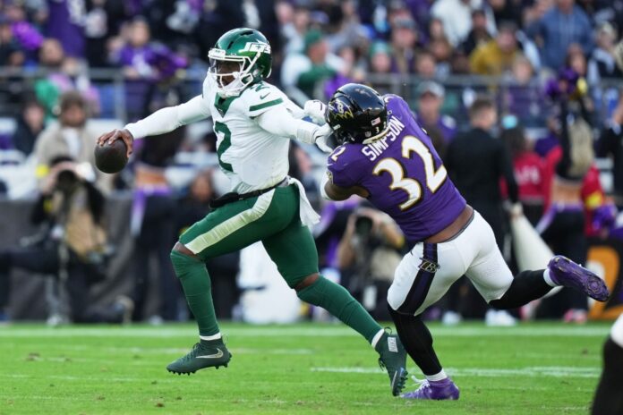 Tyrod Taylor gets start but Jets still lose to Derrick Henry, Ravens