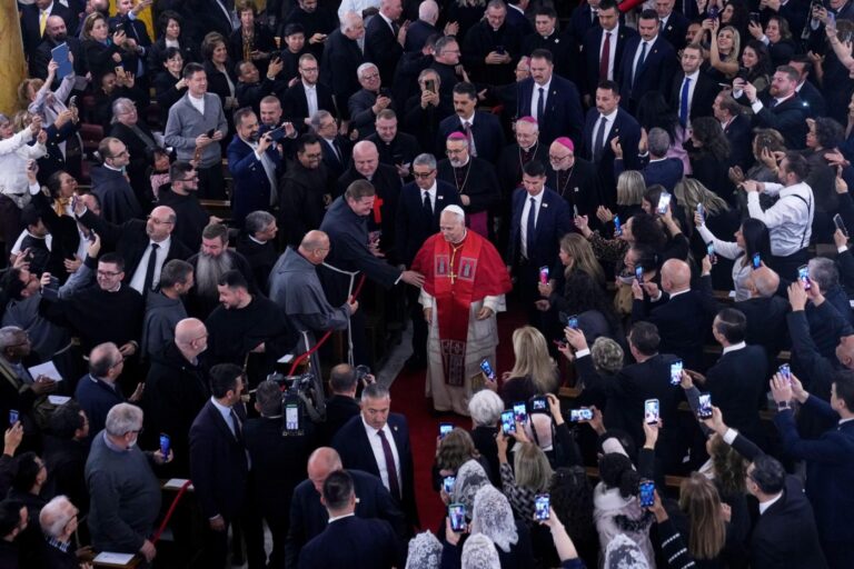 Pope joins patriarchs from East and West at historic Christian site in Turkey to pray for unity