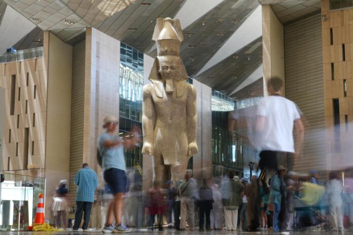 With pharaoh-like fanfare, Egypt unveils a huge new museum dedicated to its ancient civilization