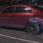Hit-and-run driver flips car, damages multiple parked vehicles on West Philly block before fleeing on foot
