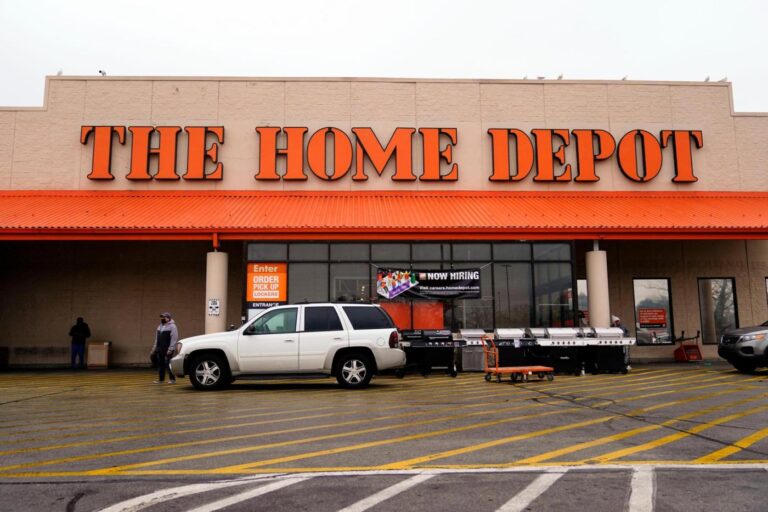 Mixed quarter at Home Depot with less storm damage to homes and a more anxious shopper