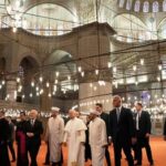 Pope visits Istanbul’s Blue Mosque for meeting with Turkish religious leaders