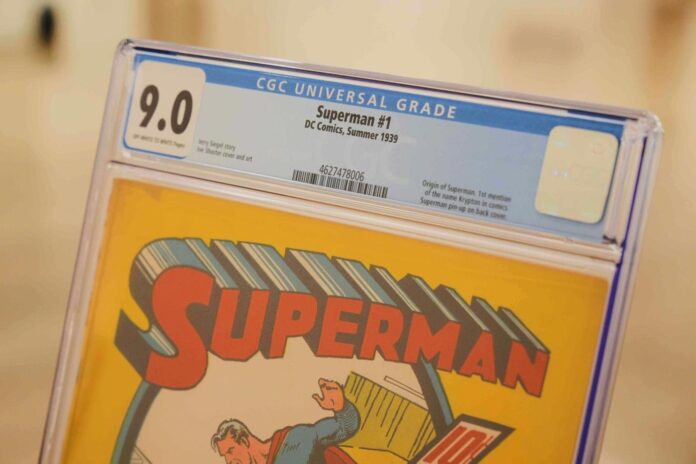 It’s a bird! It’s a plane! It’s a rare Superman comic book! And it fetched $9.12M!