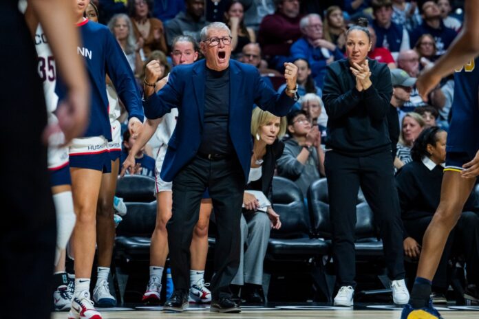 UConn women’s basketball stays No. 1 in AP Top 25 after wins vs. No. 6 Michigan, Utah