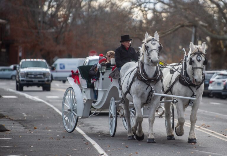 PHOTOS: Seasonal fun in CT with free carriage rides and ice skating