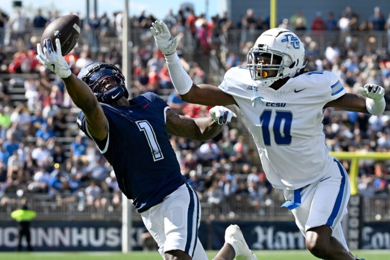 UConn wide receiver Skyler Bell named semifinalist for 2025 Biletnikoff Award