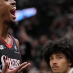 Tyrese Maxey scores career-high 54 points as Philadelphia 76ers beat Milwaukee Bucks in OT