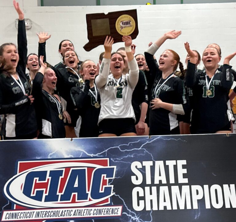 Class S volleyball: Coventry regroups, defeats Canton to win 13th state championship