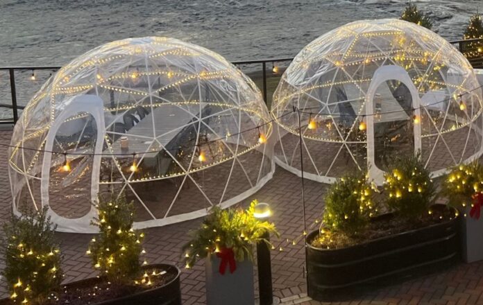 CT restaurant brings outdoor dining in new winter ‘wonderland’ setting. Goal is ‘oasis’ experience