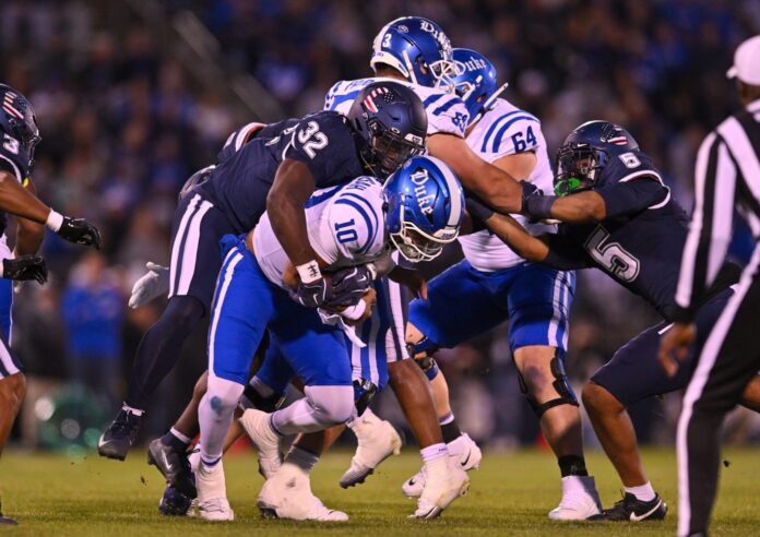 UConn Football Notes: Bryun Parham, Huskies’ defense comes up big in critical moments to beat Duke