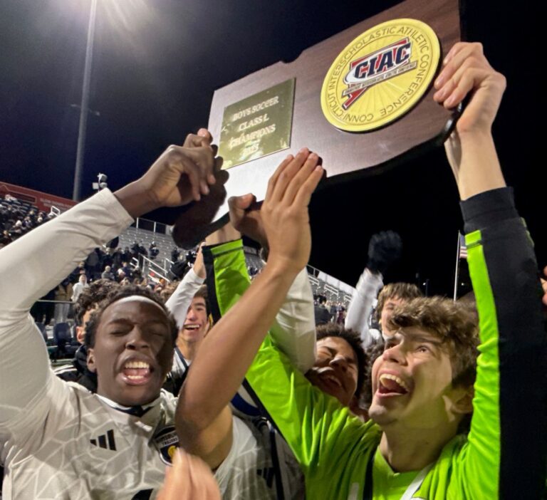 Class L boys soccer: Simsbury wins first title in 19 years on PKs