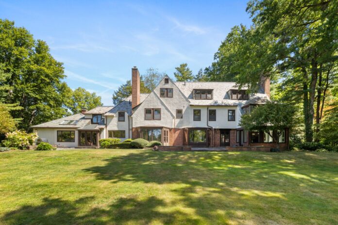 Property of the week: Elegant CT Tudor designed by award-winning architect on landscaped property