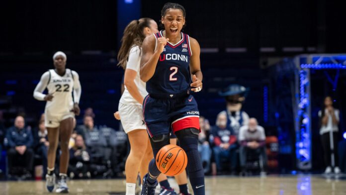 UConn women’s basketball remains No. 1 in AP Top 25 poll amid first shakeups in the top 5