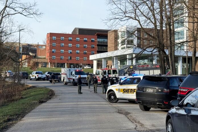 Shooting at Kentucky State University leaves 1 dead, 1 hurt and a suspect in custody, officials say