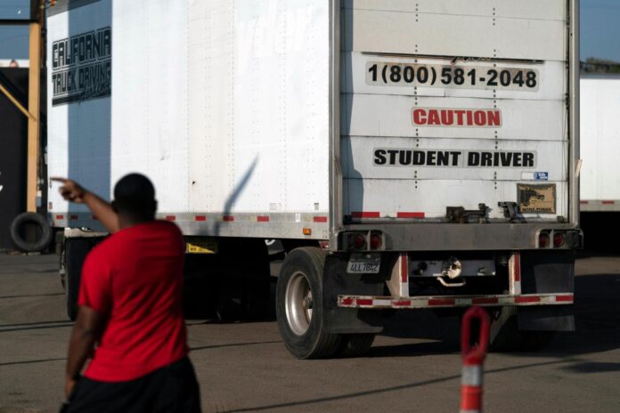 Crackdown on trucking schools shouldn’t disrupt industry. But scrutiny on immigrant drivers might