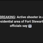 Fort Stewart On High Alert After Active Shooter Report Near Ardennes Court, Building 7130