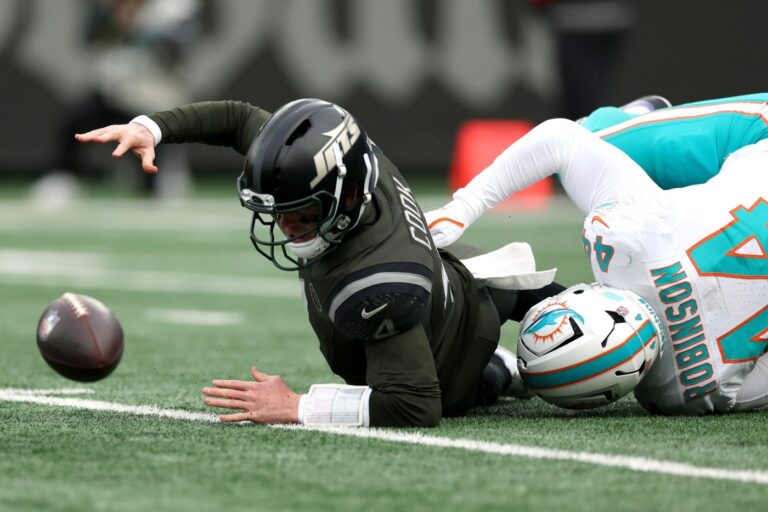 Undrafted rookie QB Brady Cook will make his first start in Jets game vs. Jaguars