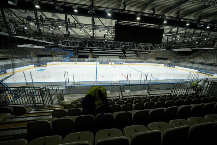 Hockey at the Winter Olympics will be played on shorter ice than NHL dimensions