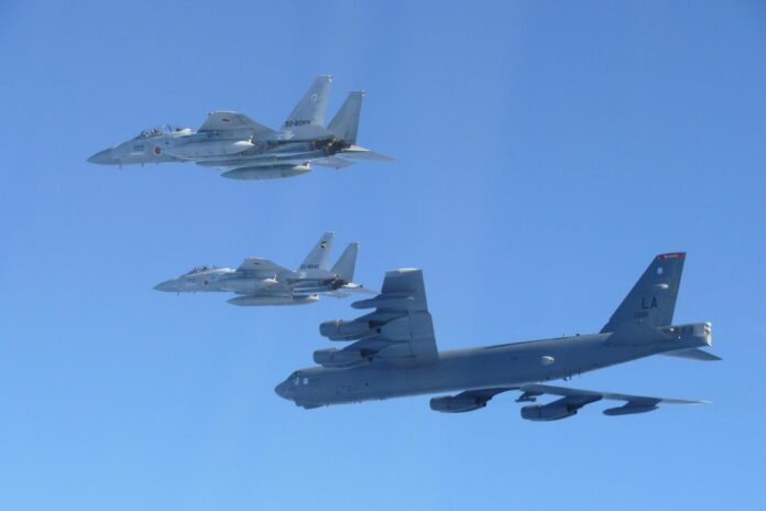 US and Japan hold joint flight drills as China ups military activity near Japan