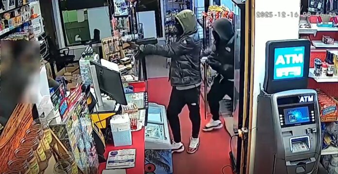 Drone helps apprehend two people charged in attempted armed robbery in Manchester