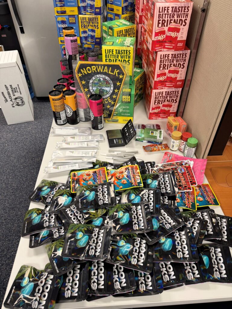 One man arrested after investigators seize illegal marijuana products at CT smoke shop