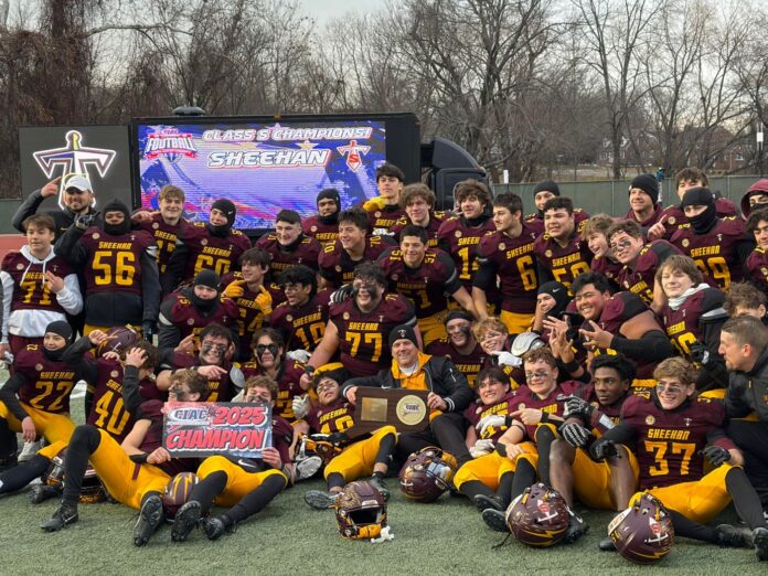 Sheehan outlasts Northwest Catholic, 21-7, to capture Class S football title
