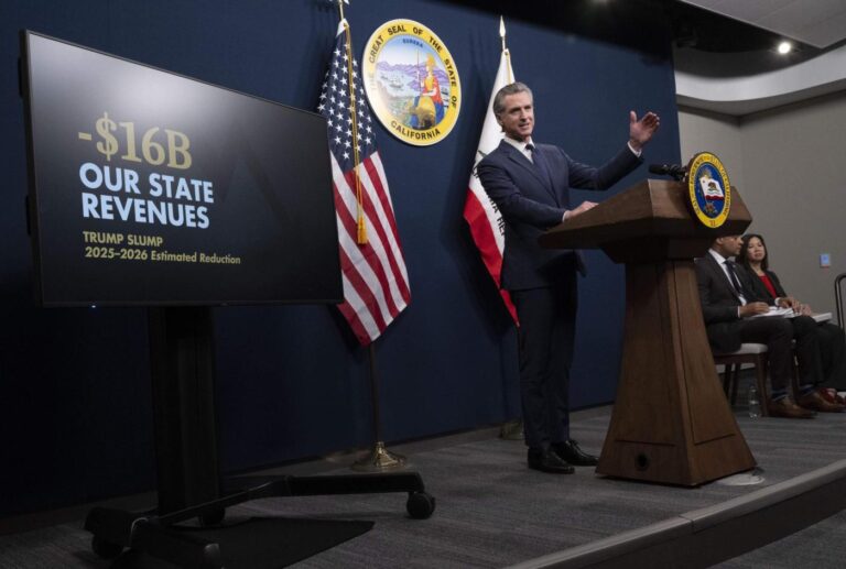 ‘Risks and uncertainty’ remain high in new California Gov. Gavin Newsom economic forecast