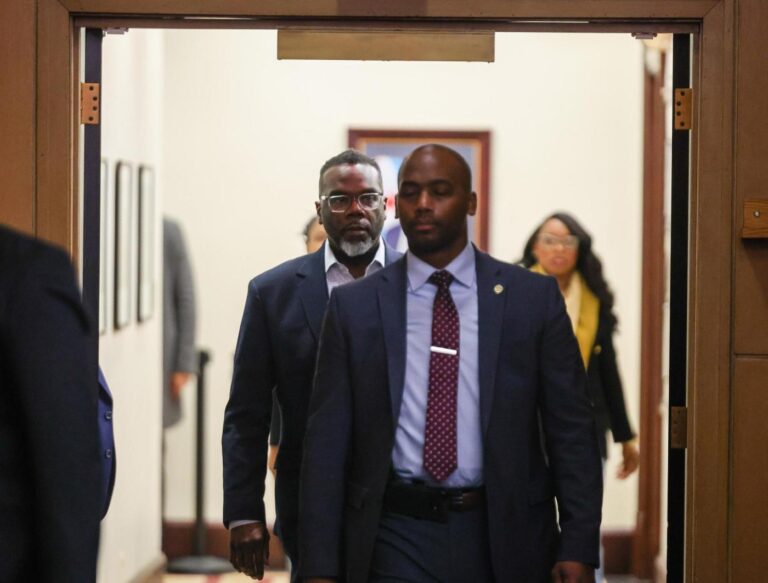 Chicago mayor is losing grip on city as rivals build war chest