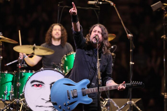 Foo Fighters mark Dave Grohl’s birthday — and support a good cause — at SoCal benefit show