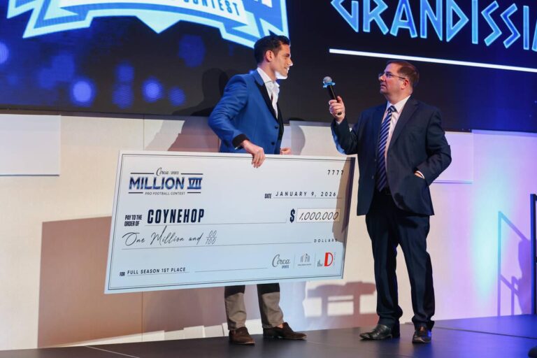 A former St. Joe’s walk-on won $1 million picking NFL games while ‘changing diapers’