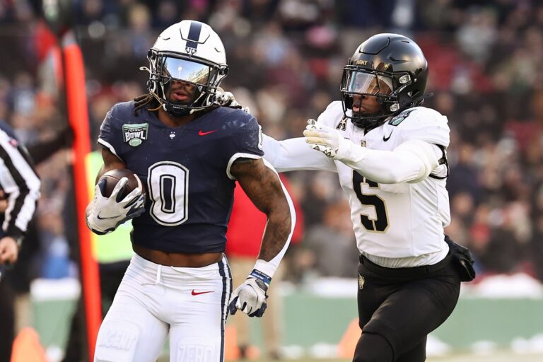 UConn star running back, CT native Cam Edwards transferring to Michigan State