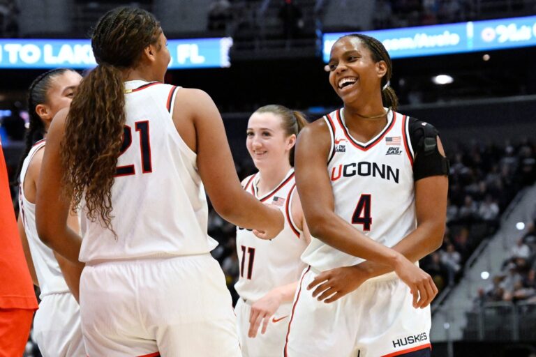 Sarah Strong, Blanca Quinonez give UConn women’s basketball fifth sweep of Big East weekly awards