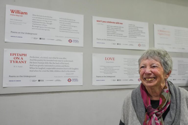 London’s Poems on the Underground celebrates 40 years of bringing verses to commuters