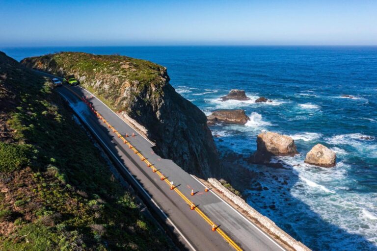 California’s scenic Highway 1 near Big Sur reopens 3 years after damaging landslides