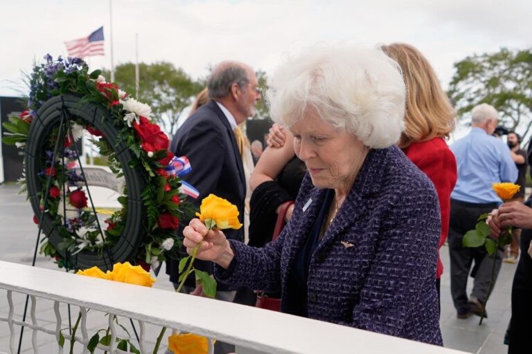NASA and families of fallen astronauts mark 40th anniversary of space shuttle Challenger accident