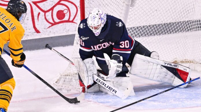 UConn hockey defeats Yale, 5-2; advances to face No. 6 Quinnipiac for CT Ice title