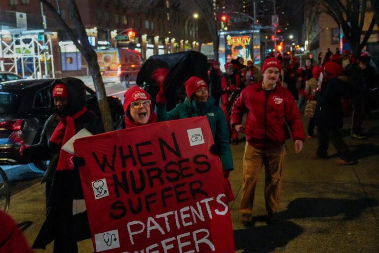 Thousands of nurses go on strike at several major New York City hospitals