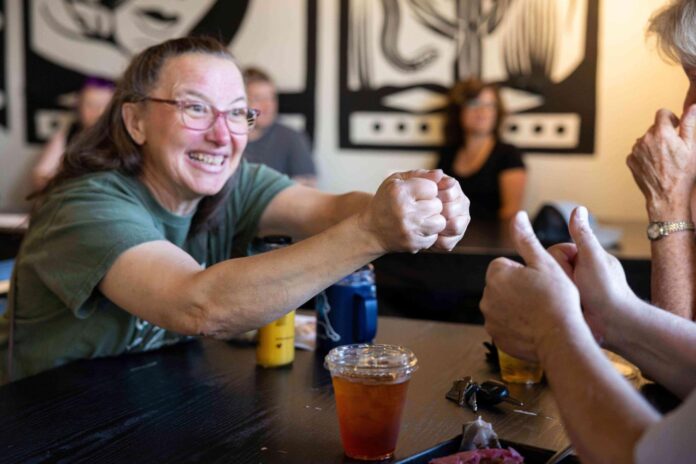 This cafe takes orders in sign language. It’s cherished by the Deaf community