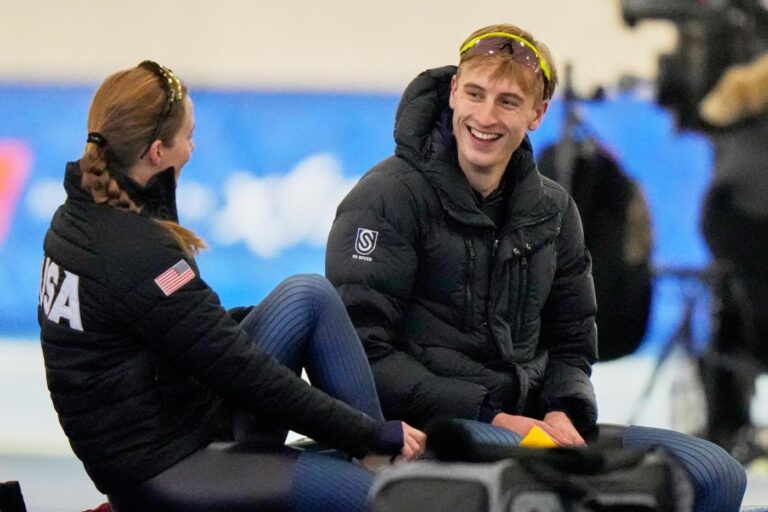 The next Eric Heiden? US speedskater Jordan Stolz draws comparisons ahead of Milan Cortina Olympics