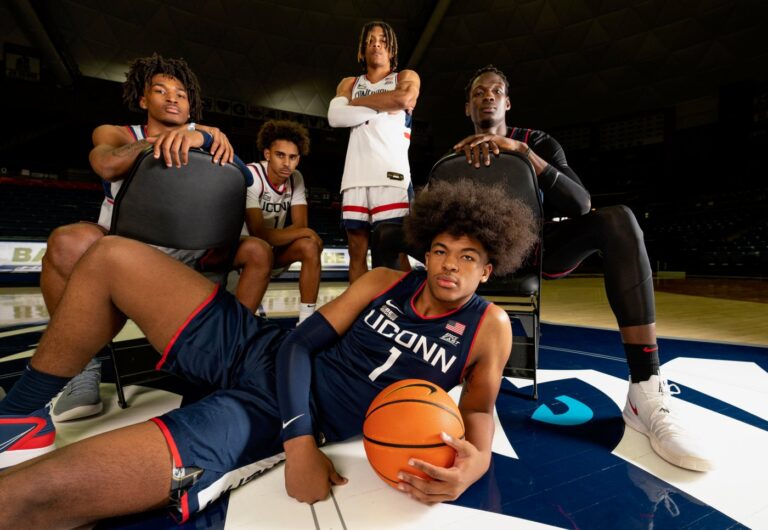 Dom Amore: This trio of UConn men’s basketball stars strive ever harder for a banner of their own