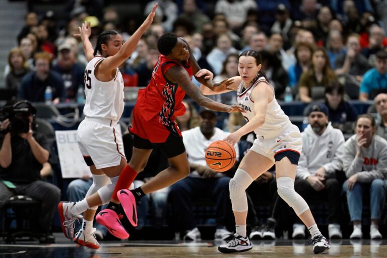 UConn women’s basketball newcomers reaching new heights at midway point of season