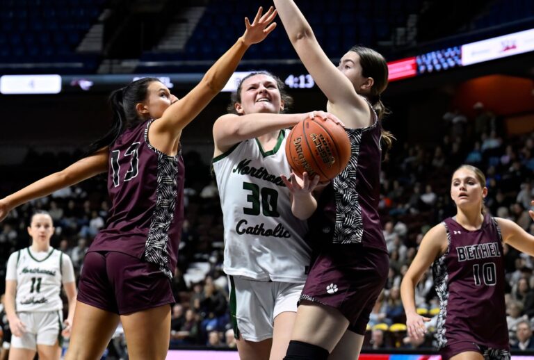 This CT girls basketball team is unfazed– and unbeaten– in the new Division I