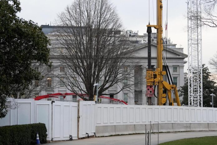 White House will present Trump’s ballroom project for a review months after construction began