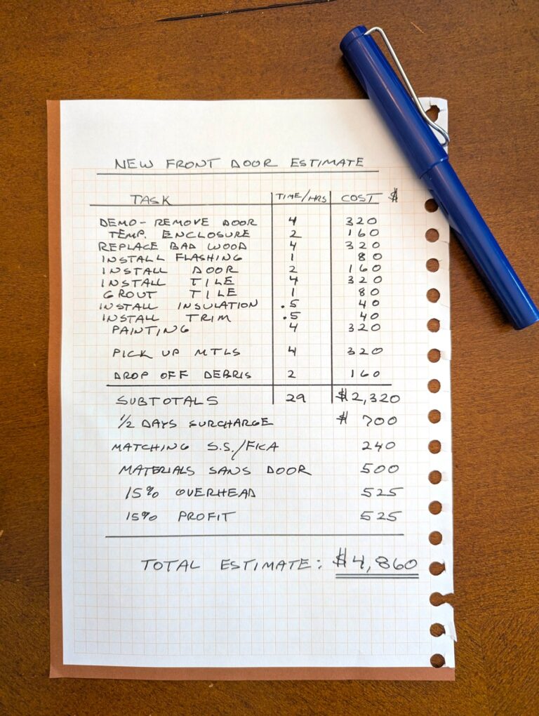 Ask the Builder: Artificial intelligence and contractor quotes